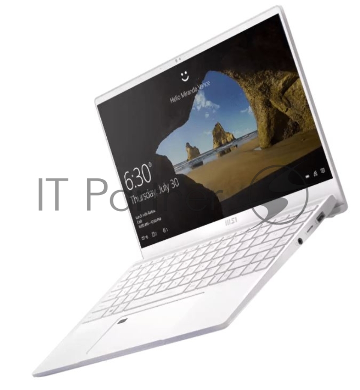 Ноутбук MSI Prestige 14 A11SC-025RU 14(1920x1080 (матовый) IPS)/Intel Core i7 1185G7(3Ghz)/16384Mb/1024PCISS GeForce GTX1650(4096Mb)/Cam/BT/WiFi/war 1y/1.29kg/Pure White/W10 + pink accessories (mouse, bag, key chain)