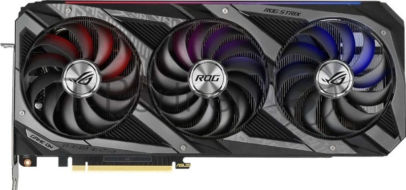 Видеокарта ASUS ROG-STRIX-RTX3060TI-O8G-V2-GAM LHR RTX3060TI 8GB GDDR6 3xHDMI 3xDP RTL