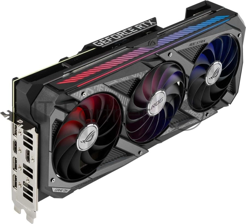 Видеокарта ASUS ROG-STRIX-RTX3060TI-O8G-V2-GAM LHR RTX3060TI 8GB GDDR6 3xHDMI 3xDP RTL