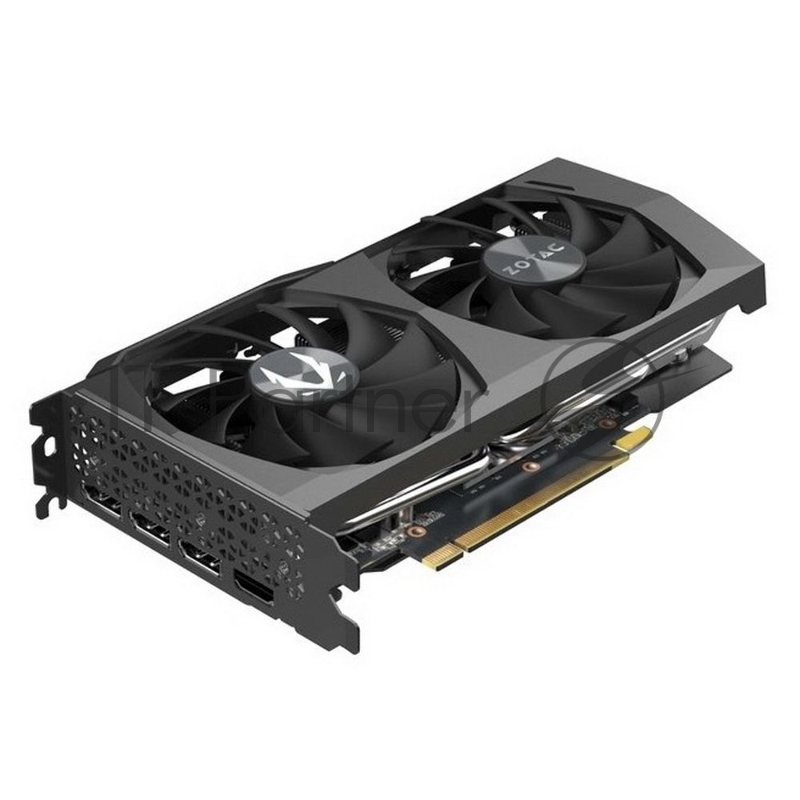 Видеокарта Zotac RTX 3060 Twin Edge 12G GDDR6 192bit DVI HDMI 3xDP (ZT-A30600E-10M) LHR RTL {10} (622823)