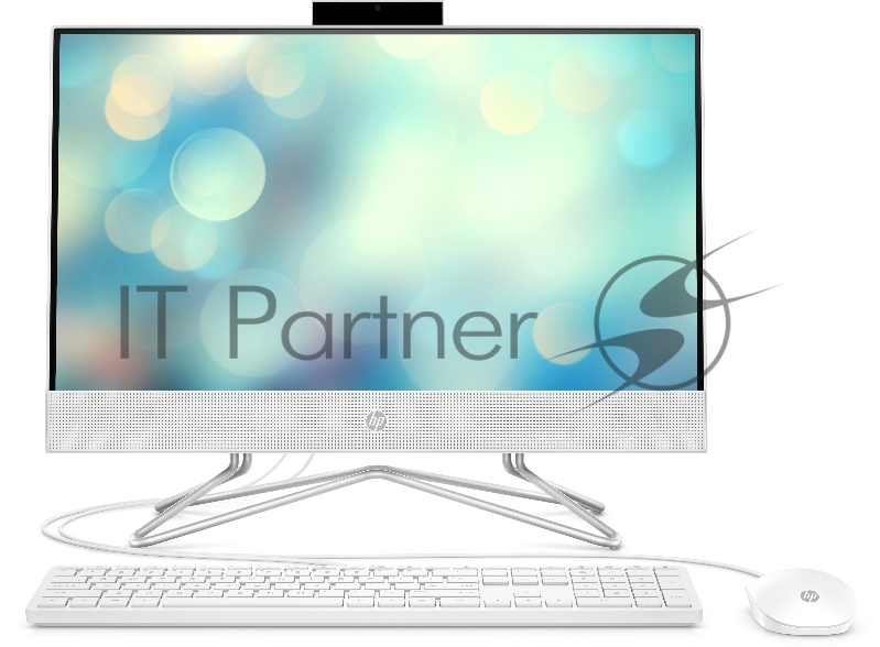 Моноблок HP 200 G4 AIO 21,5 NT with VA panel 21.5(1920x1080 (матовый))/Intel Core i3 10110U(2.1Ghz)/4096Mb/1000Gb/D 1y/DOS + Snow White