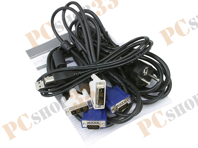 ЖК-монитор 24.0 Dell U2412M 1920x1200, 8мс (GtG), черно-серый (D-Sub, DVI, DP, USB Hub)