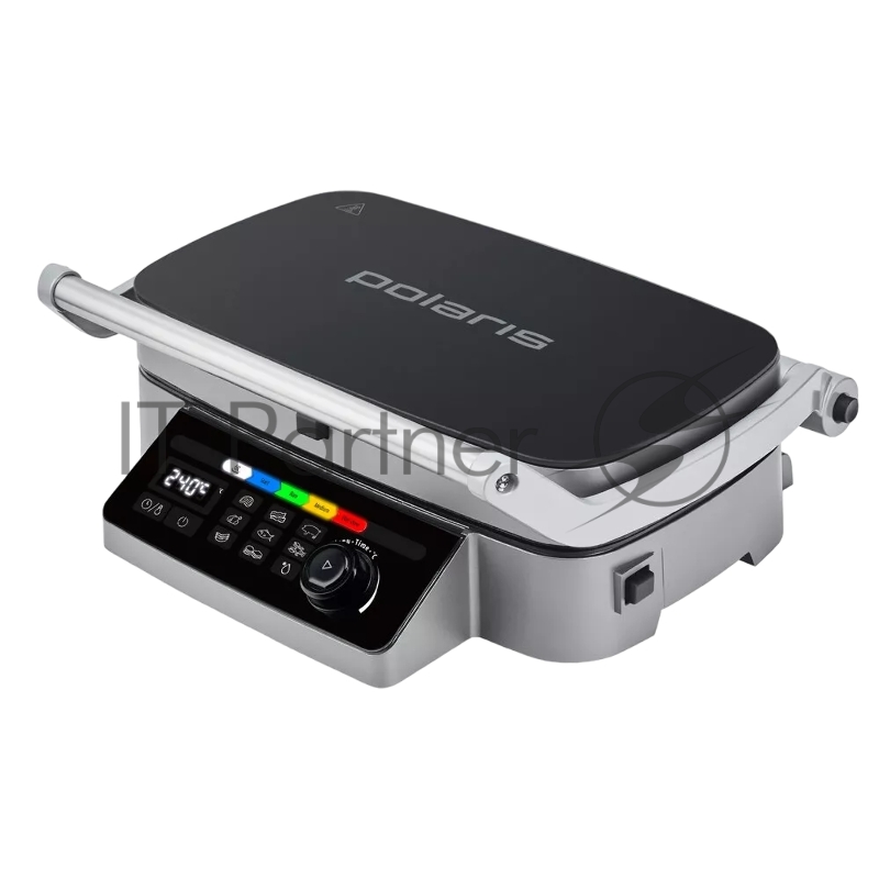 Гриль-пресс Polaris PGP 3002DP Optimal Temp электрич., Черный