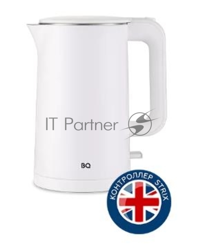 Чайник BQ KT1707P White, 2200 Вт, 1.7 л