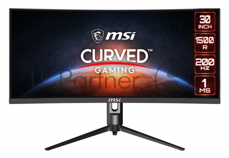 Монитор MSI 29.5 Optix MAG301CR2 VA 2560x1080 200Hz FreeSync 300cd/m2 21:9