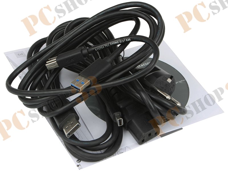 ЖК-монитор 23.8 Dell U2417H 1920x1080, 8мс (GtG), черно-серебр. (HDMI, DP, miniDP, USB Hub)