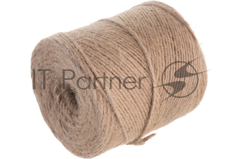 Шпагат КУРС джутовый, 4-ниточный, 1200 текс, 200 м 68261