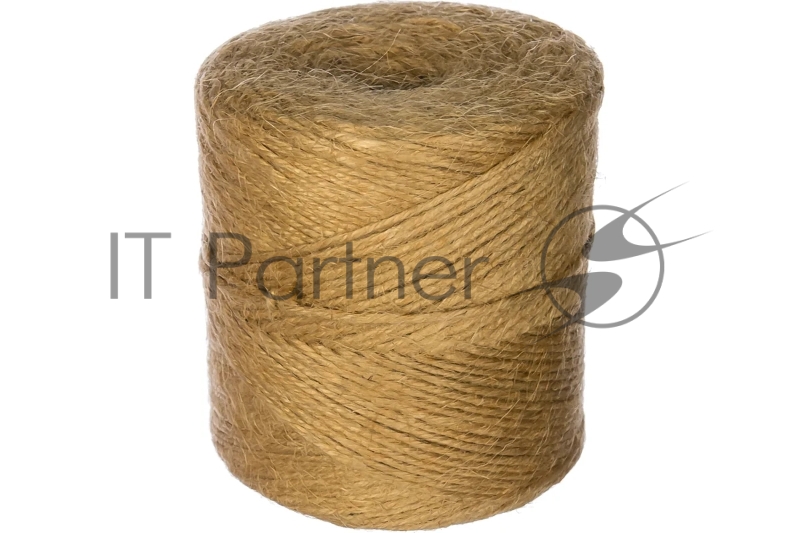 Шпагат КУРС джутовый, 4-ниточный, 1200 текс, 200 м 68261