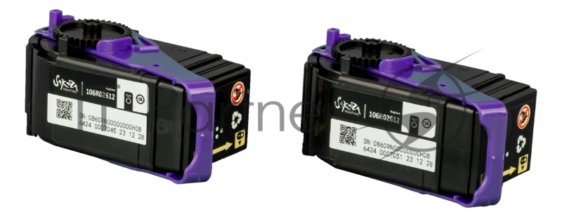 Картридж SAKURA 106R02612 для Xerox Phaser 7100, черный, 10 000 к. (в комплекте 2 шт., на 5 000 к. каждый)