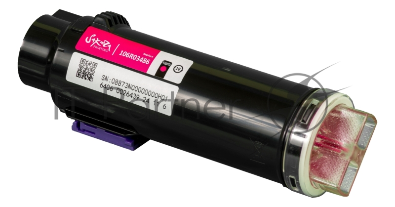 Картридж SAKURA 106R03486 для Xerox Phaser, WC, пурпурный, 2400 к.