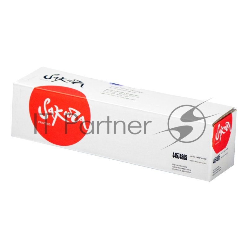 Картридж SAKURA 44574805 для OKI B431/ MB461/ MB471/ MB491, черный, 7000 к.