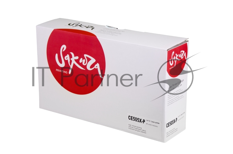 Картридж SAKURA CE505X-P для HP LaserJet P2055, P2055D, P2055DN, черный, 6500 к.