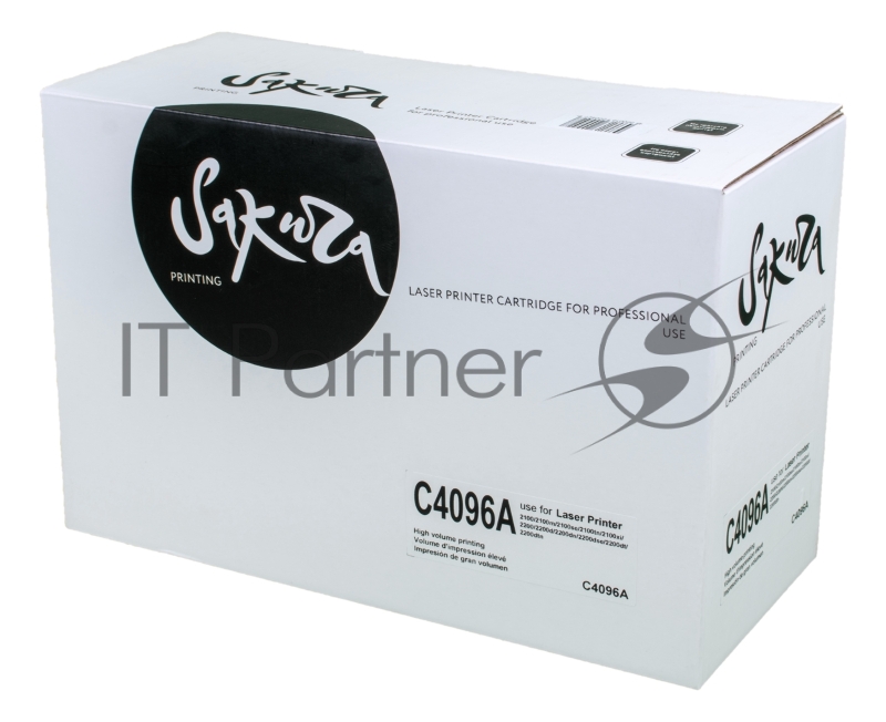 Картридж SAKURA C4096A для HP Laser jet 2100/2200/2100M/2100TN, черный, 5000 к.
