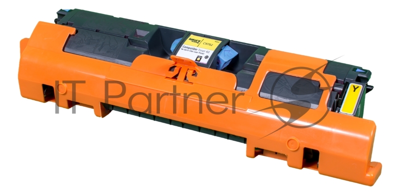 Картридж SAKURA C9702A для HPColor LaserJet 1500/2500 series, желтый, 4000 к.