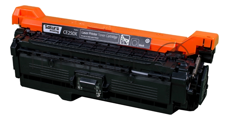 Картридж SAKURA CE250X для HPColor LaserJet CM3530MFP/CM3530fsMFP/CP3525/C черный,10000 к.