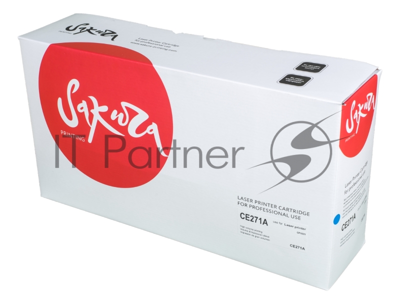 Картридж SAKURA CE271A для HP LaserJet Enterprise M750xh, M750n, M750dn, CP5525xh, CP5525n, CP5525dn, синий, 15 000 к.