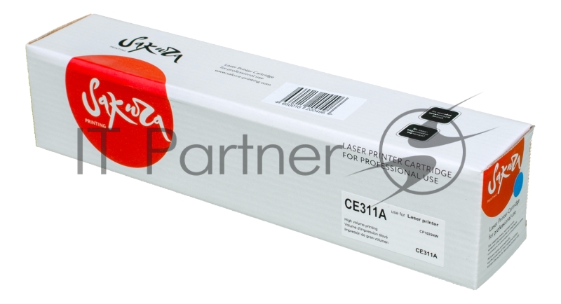 Картридж SAKURA CE311A для HP LaserJet Pro CP1025/CP1025NW, синий, 1000 к.