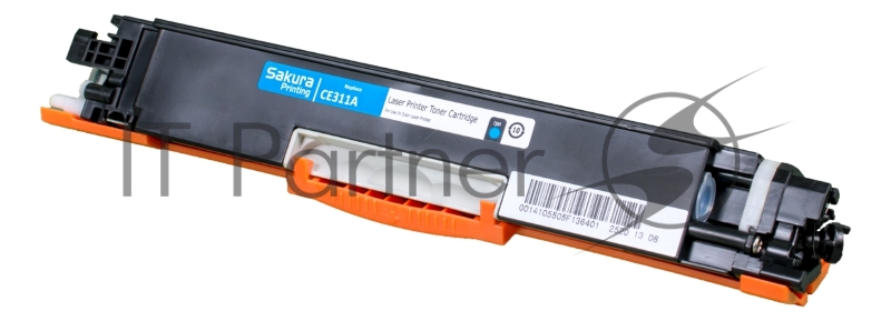 Картридж SAKURA CE311A для HP LaserJet Pro CP1025/CP1025NW, синий, 1000 к.