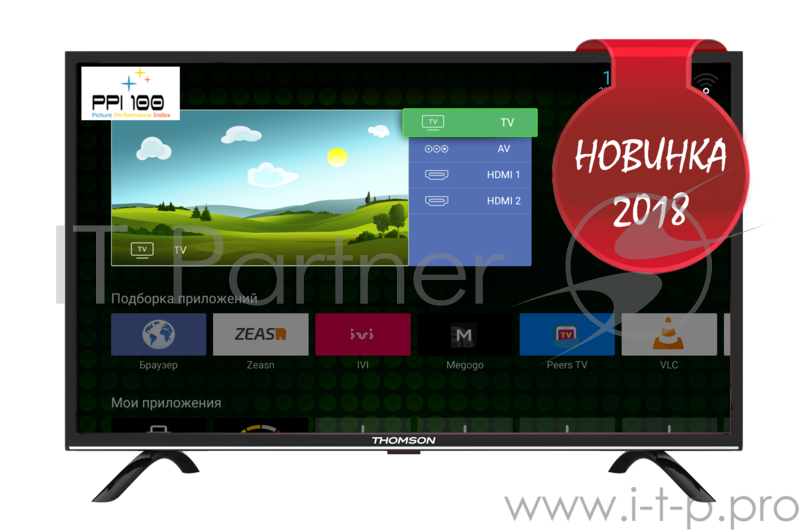 Телевизор LED 32 Thomson T32RTL5130 черный