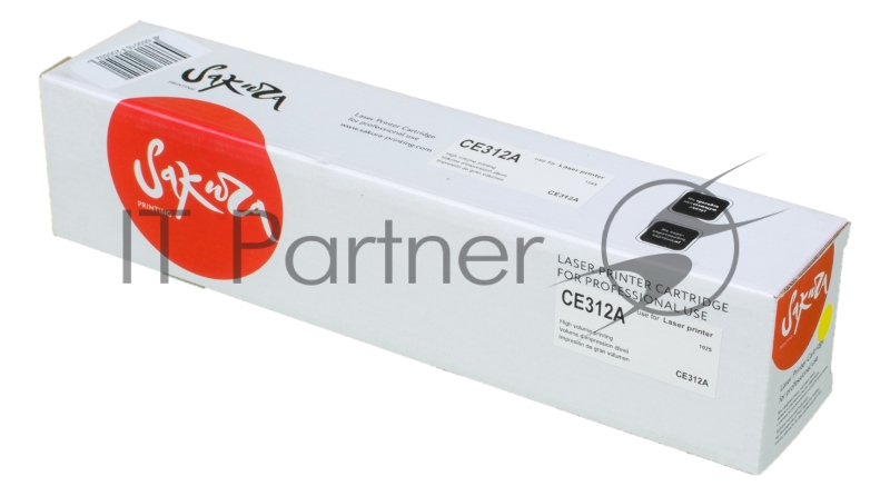 Картридж SAKURA CE312A для HP LaserJet Pro CP1025/CP1025NW, желтый, 1000 к.