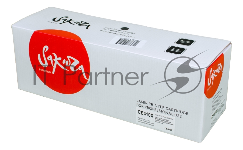 Картридж SAKURA CE410X для HPLaserJet Pro 300/400 color M351/M375nw/M451dn/M451nw/M451 черный, 4000 к.