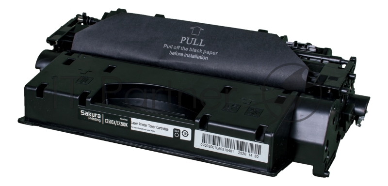 Картридж SAKURA CE505X/CF280X для HP Laserjet 400M/401DN P205, LJ M425,P2055, P2055D, P2055DN черный, 6900 к.