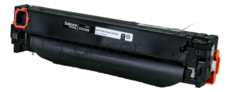 Картридж SAKURA CF210X для HPLaserJet Pro 200 color M251/276, черный, 2400 к.