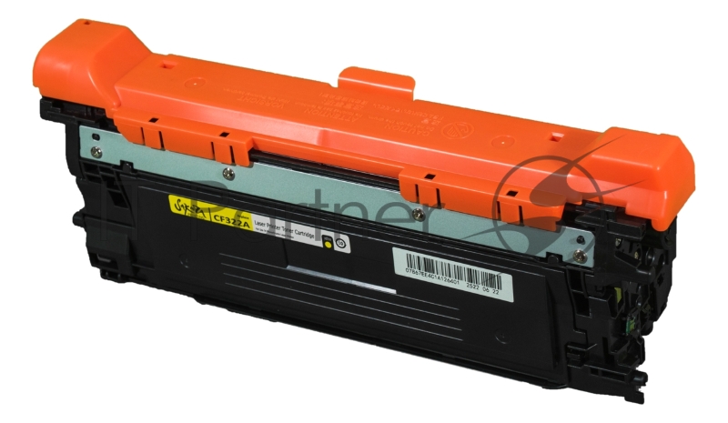Картридж SAKURA CF322A для HP Color LaserJet Enterprise M680dn, M680f, M680z, желтый, 16 500 к.