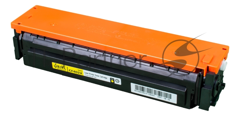 Картридж SAKURA CF402X для HP Color LaserJet Pro M252n/M252dn/MFP277dw/277n , желтый, 2300 к.