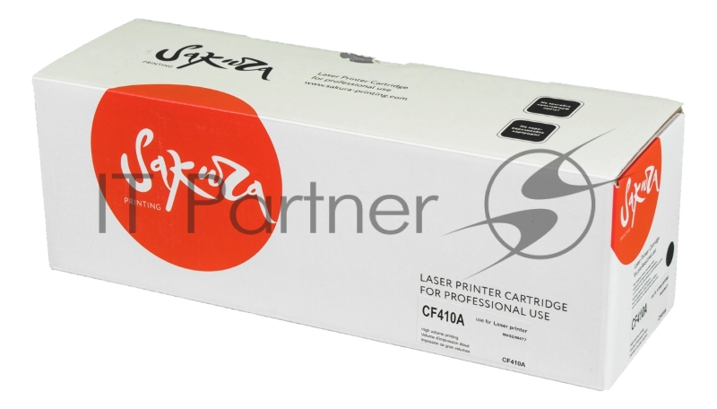 Картридж SAKURA CF410A для HP LaserJet Pro M452nw, M452dn, M477fnw, M477fdw, M477fdn, M377dw, черный, 2300 к.