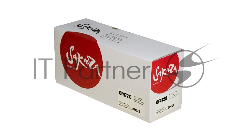 Картридж SAKURA CF472X ( HP 657X) для HP Color LaserJet Enterprise Flow M681dh/ M681f/ M681z, M682z, желтый, 23 000к.