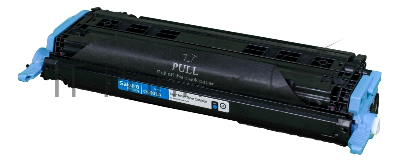 Картридж SAKURA Q6001A для LaserJet 1600/2600n/2605/2605dn/2605dtn синий, 2000 к.