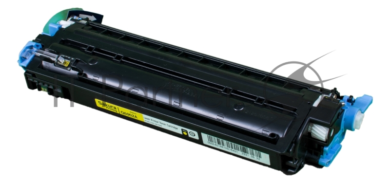 Картридж SAKURA Q6002A для LaserJet 1600/2600n/2605/2605dn/2605dtn желтый, 2000 к.