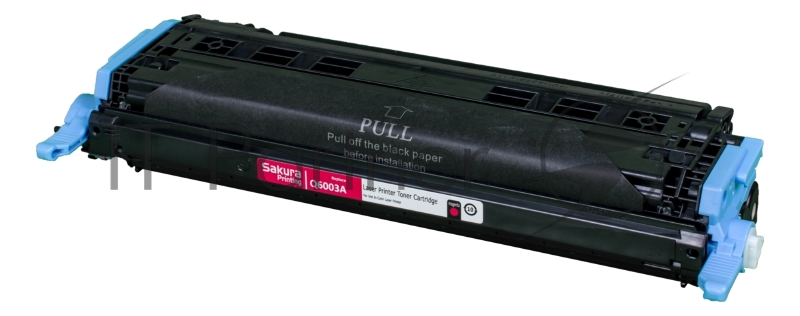 Картридж SAKURA Q6003A для LaserJet 1600/2600n/2605/2605dn/2605dtn пурпурный, 2000 к.
