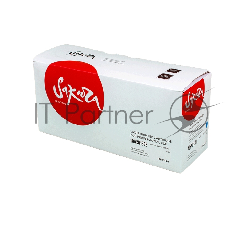 Картридж SAKURA 106R01388 для Xerox Phaser 6280, синий, 2200 к.