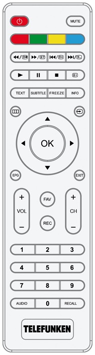 Телевизор LED 32 Telefunken TF-32S38T2 белый