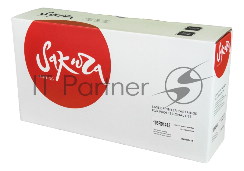 Картридж SAKURA 106R01413 для Xerox WorkCentre 5222 , черный, 20 000 к.