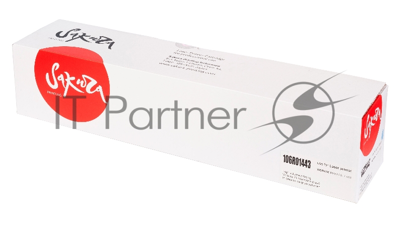 Картридж SAKURA 106R01443 для Xerox Phaser 7500, голубой, 17 800к.