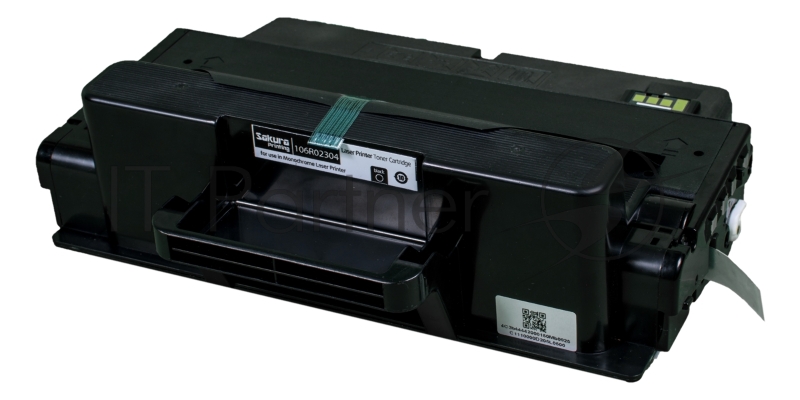 Картридж SAKURA 106R02304 для Xerox P3320, черный, 5000 к.