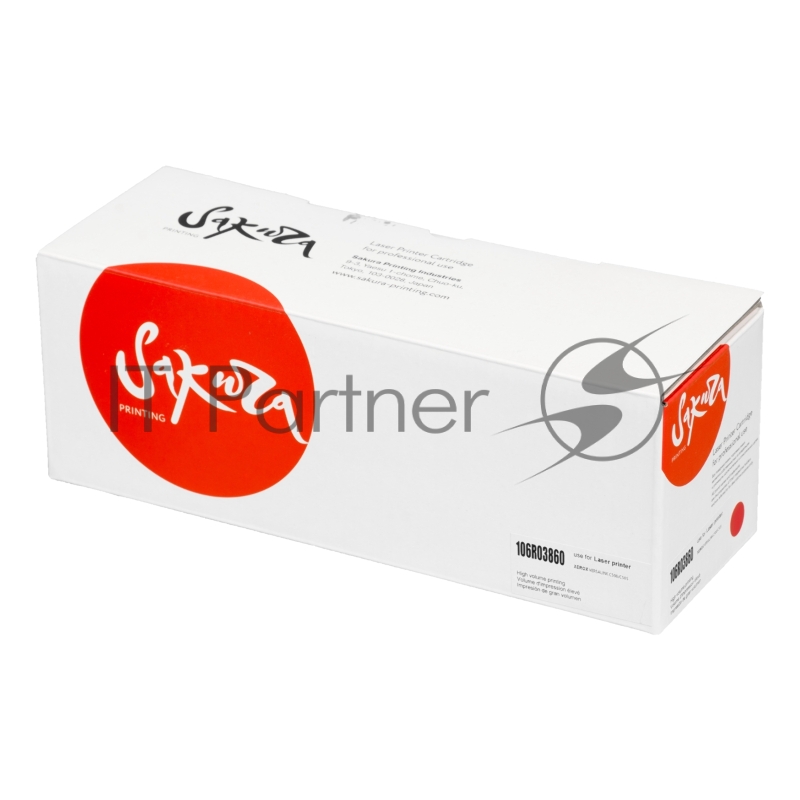 Картридж SAKURA 106R03860 для Xerox Phaser VersaLink C500dn/ C500n, C505S/ C505X, пурпурный, 2 400 к.