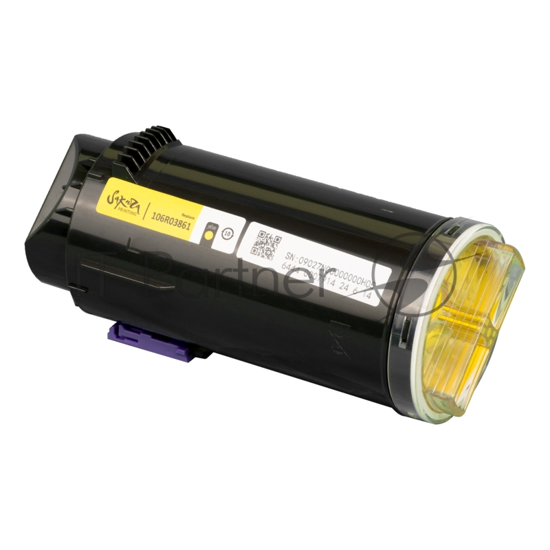 Картридж SAKURA 106R03861 для Xerox Phaser VersaLink C500dn/ C500n, C505S/ C505X, желтый, 2 400 к.