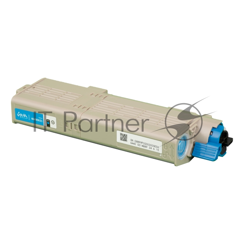 Картридж SAKURA 46490631 для OKI C531DN/ C532DN/ C542DN/ MC563/ MC573, голубой, 7 000 к.