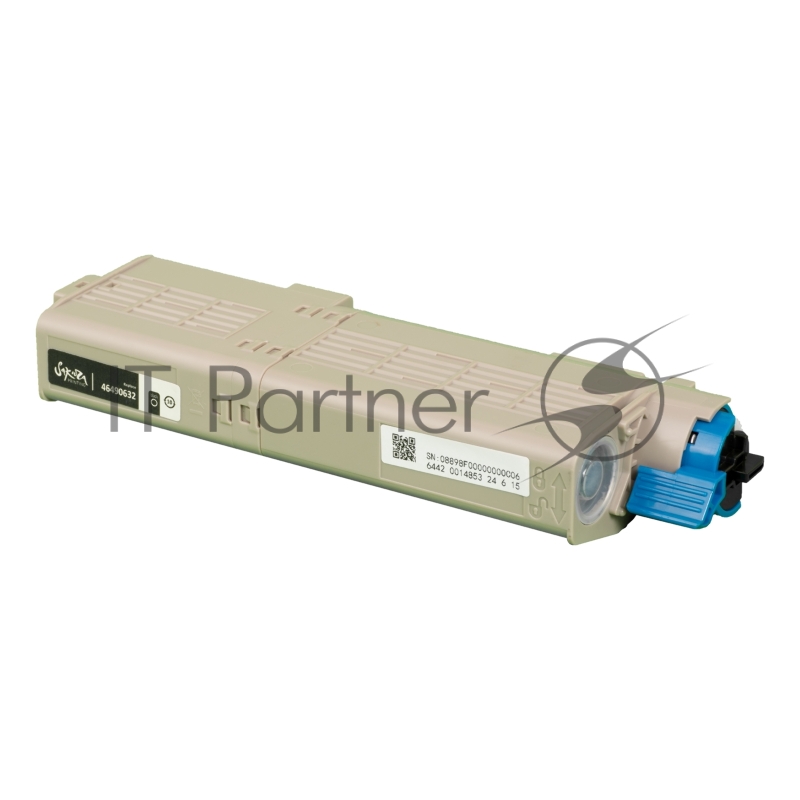 Картридж SAKURA 46490632 для OKI C531DN/ C532DN/ C542DN/ MC563/ MC573, черный, 7 000 к.