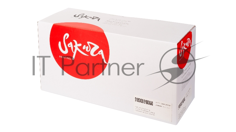 Картридж SAKURA 51B5X00/51B0XA0 для Lexmark MS517dn/ MS617dn, MX517de/ MX617de, черный, 20 000 к.