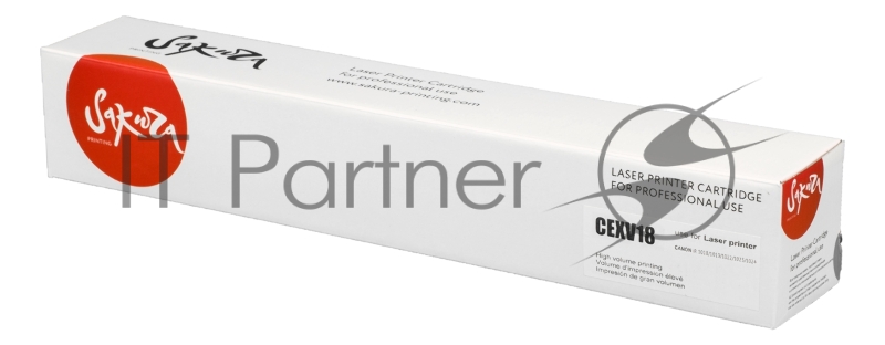Картридж SAKURA CEXV18 для Canon iR-1018/1022, черный, 8 400к.