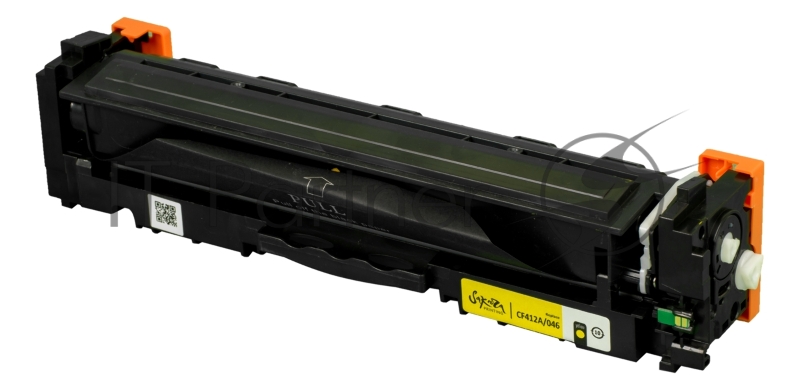 Картридж SAKURA CF412A/046Y для HP и Canon, желтый, 2300 к.
