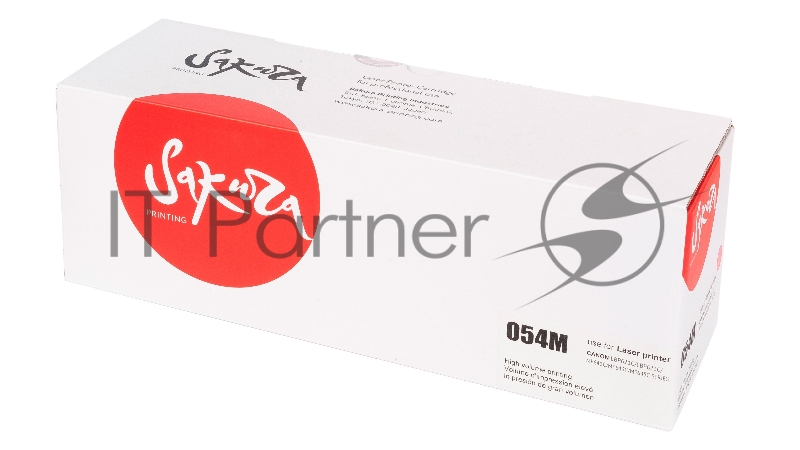 Картридж SAKURA CRG054M для Canon i-SENSYS LBP 621Cw/ 623Cdw, MF 641Cw/ 643Cdw/ 645Cx, пурпурный, 1200 к.