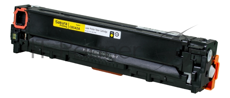 Картридж SAKURA CB542A для HP Color LJ CM1312MFP/CP1215/CP1515/CP1518, желтый, 1500 к.