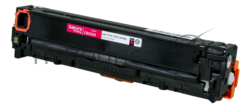 Картридж SAKURA CB543A для HP Color LJ CM1312MFP/CP1215/CP1515/CP1518, пурпурный, 1500 к.