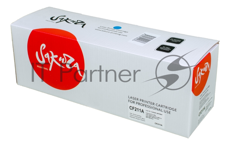 Картридж SAKURA CF211A для HP LJ Pro M251/M276, синий, 1800 к.